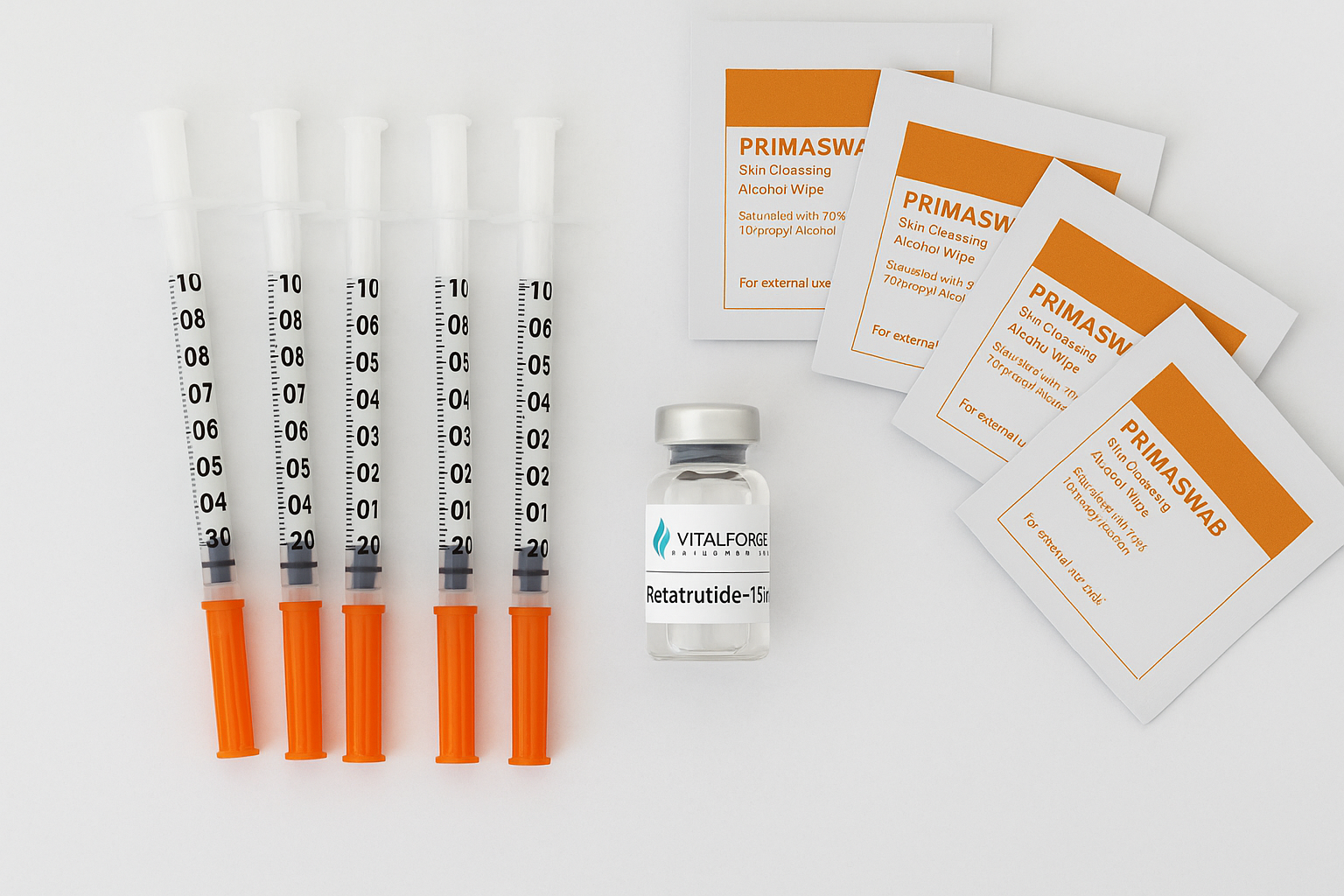 Retatrutide 15mg Research Peptide Kit